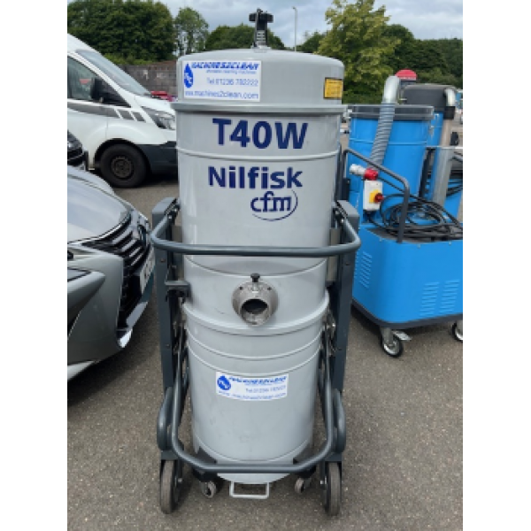 HIRE NILFISK T40 3-PHASE INDUSTRIAL VACUUM